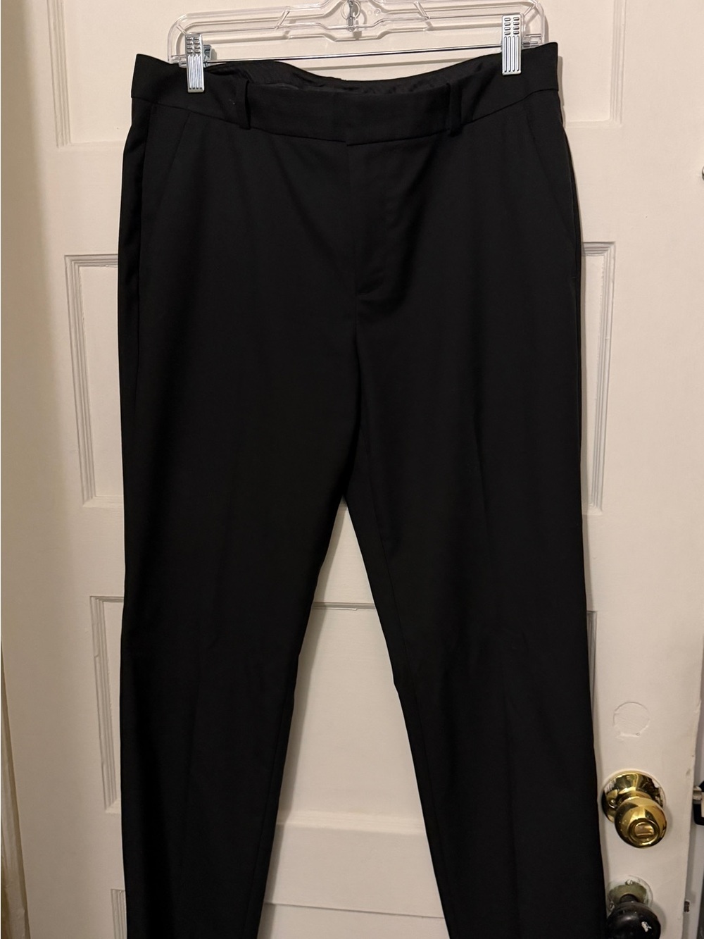 Banana Republic Factory Black Ryan Straight-Leg Women's Pants